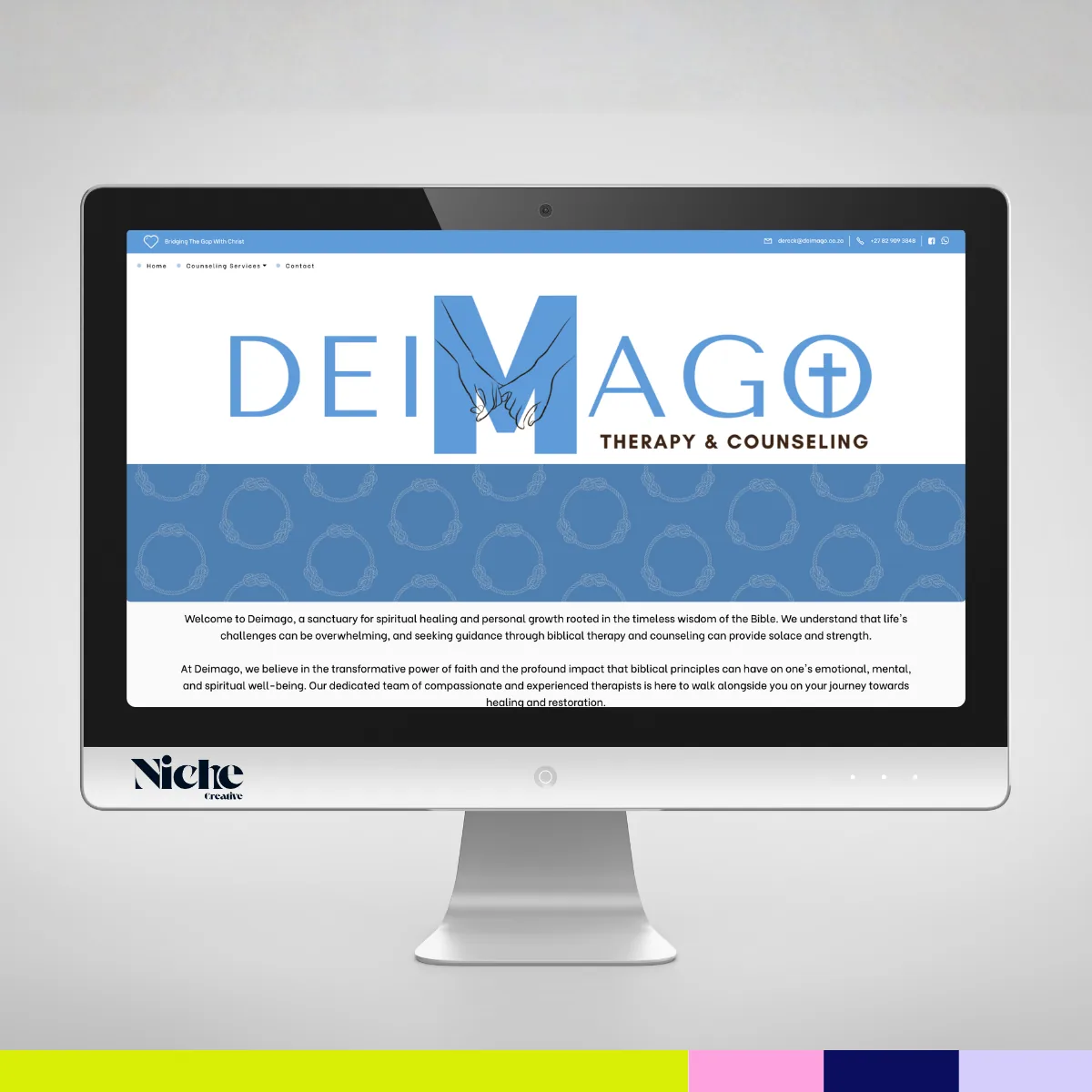 Website design portfolio example 9